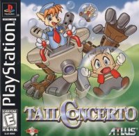 Tail Concerto PAL Playstation PAL box art